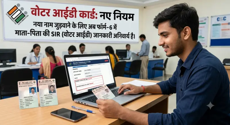 वोटर कार्ड बनवाना हुआ मुश्किल? चुनाव आयोग ने बदला नियम, अब देनी होगी माता-पिता की ये जरूरी जानकारी
