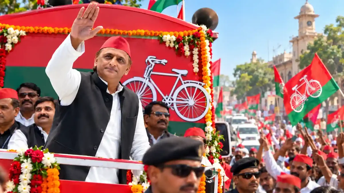 अखिलेश यादव का नया सियासी दांव: पहली बार 'पीडीए रथ' से उतरेंगे मैदान में, 24 सितंबर को इस खास जगह पर पिएंगे चाय