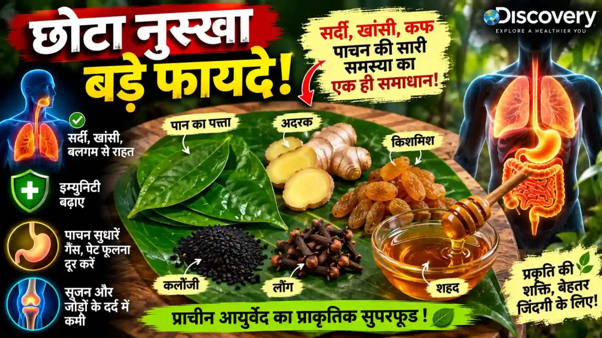 पान और अदरक का यह जादुई नुस्खा, सर्दी-खांसी और बलगम का करेगा तुरंत सफाया!