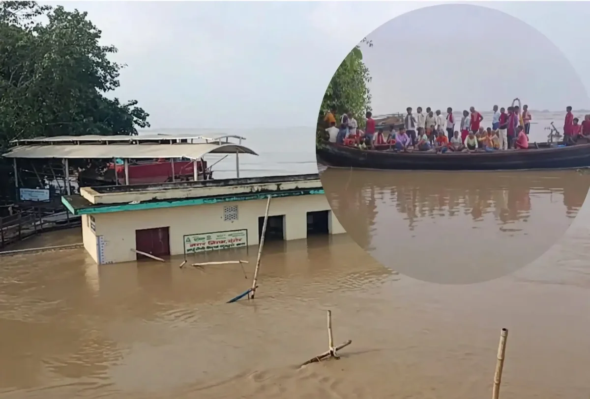 बिहार और यूपी में बाढ़ का तांडव: गंगा का जलस्तर बढ़ने से सहमे लोग