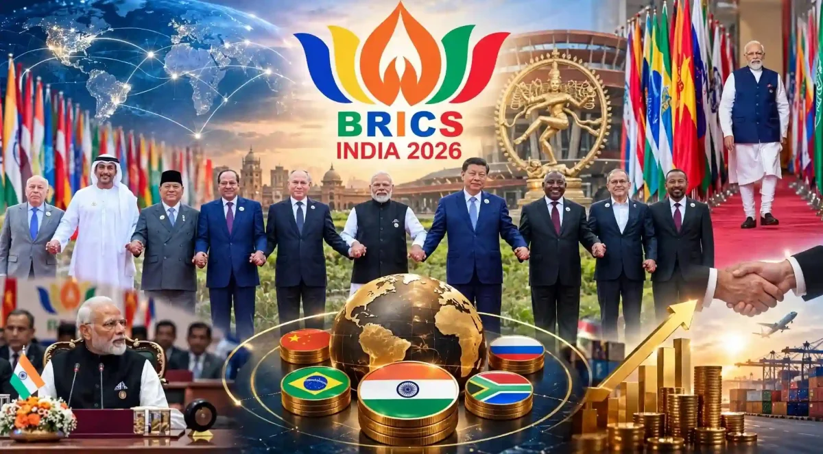 BRICS समिट 2026: भारत मंडपम से ड्रैगन और रूस के साथ आई बड़ी खबर, अमेरिका को तगड़ा झटका