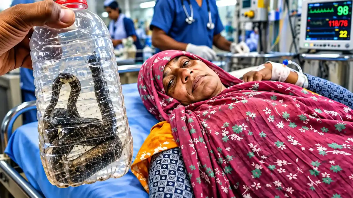 भाभी को डसा तो देवर ने किया ऐसा कमाल, डिब्बे में सांप बंद कर सीधे पहुंचा अस्पताल