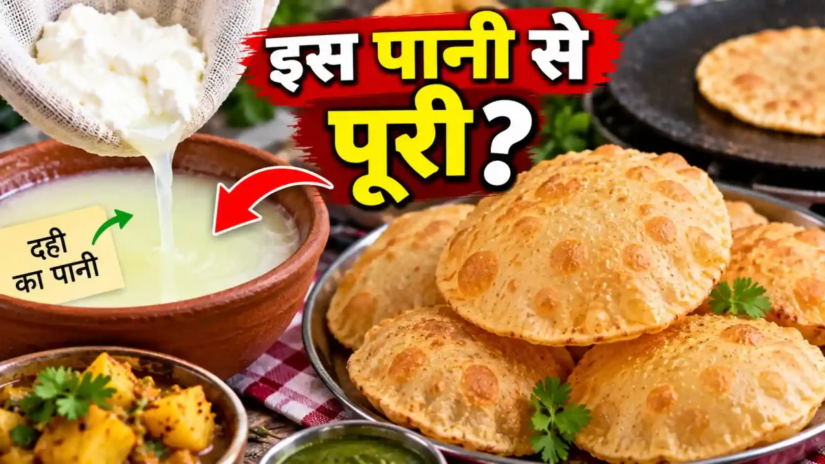 दही के पानी से बनाएं कुरकुरी तवा पूरी, बिना ज्यादा तेल के