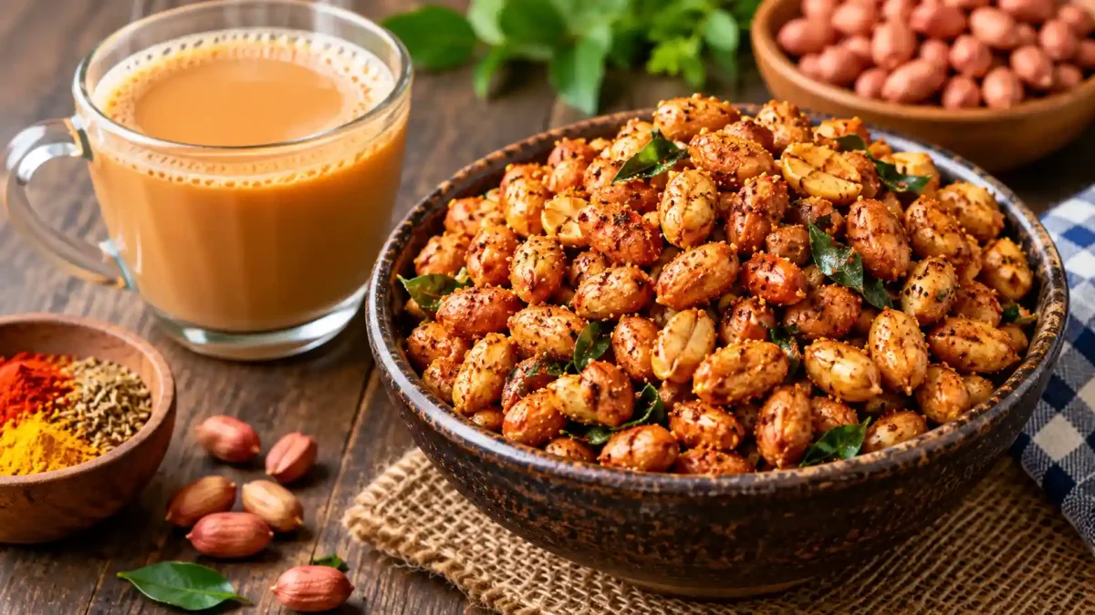 चाय के साथ बनाएं बाजार जैसा क्रिस्पी मसाला पीनट, जानें आसान रेसिपी