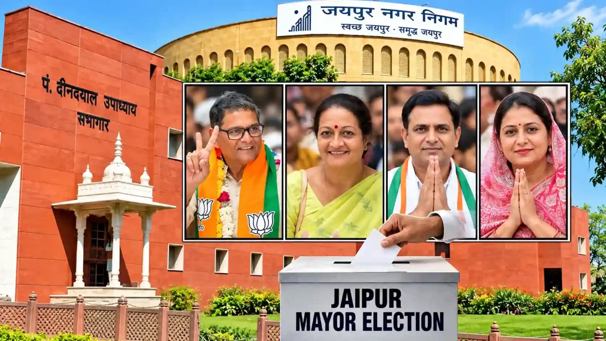 जयपुर मेयर चुनाव में बड़ा उलटफेर: दो निर्दलीयों की एंट्री से बदला पूरा समीकरण