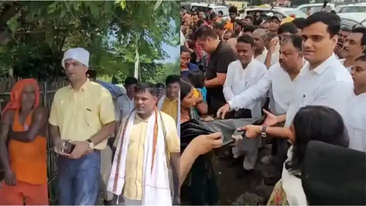 बाढ़ के पानी में हवाई चप्पल और सिर पर मूरेठा: कटिहार डीएम का यह अंदाज जीत रहा है दिल