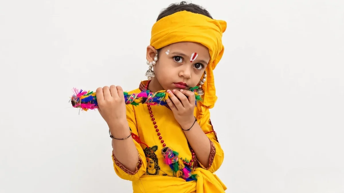 श्री कृष्ण जन्माष्टमी की धूम: कार्तिकी चौबे के आगमन से घर में छाई असीम खुशियां