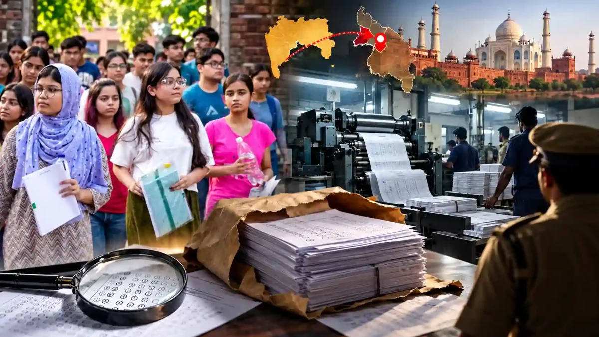 महाराष्ट्र TET पेपर लीक: आगरा की प्रेस से जुड़े थे तार, 3470 पन्नों में बड़ा खुलासा