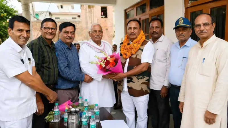 मेरठ-सहारनपुर MLC चुनाव: सुनपुरा में पूर्व सैनिकों ने भरी हुंकार, पंचशील जी को मिला बड़ा समर्थन