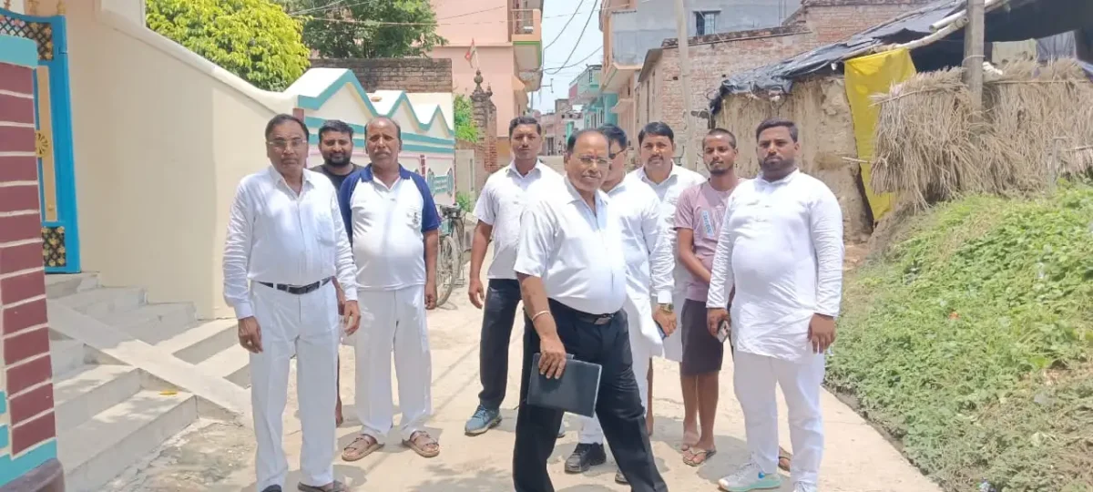 मुकेश कुमार शर्मा ने सिरसी गांव में बाढ़ के खतरे को लेकर किया दौरा, ग्रामीणों को दी बड़ी चेतावनी