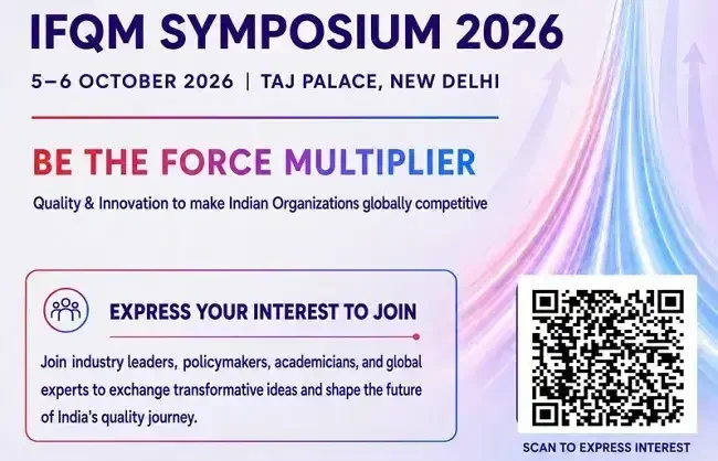 नेशनल आईएफक्यूएम सिम्पोजियम 2026: क्वालिटी और इनोवेशन से तय होगी देश की तरक्की