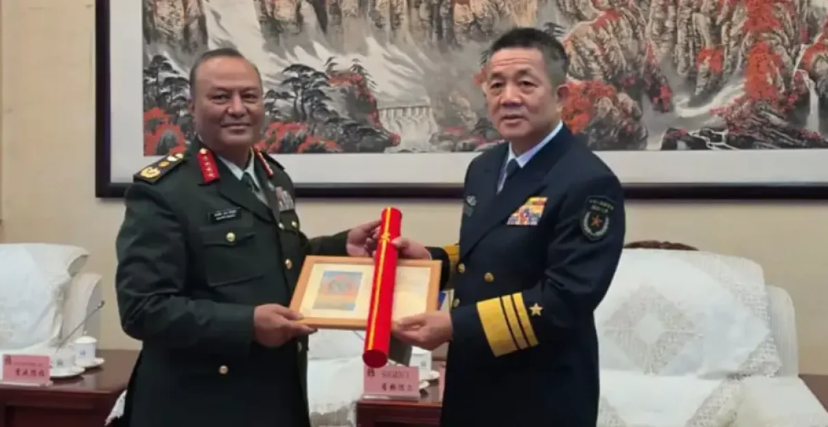 नेपाली सेना प्रमुख जनरल सिग्देल की चीनी रक्षा मंत्री से उच्चस्तरीय बैठक, कूटनीति हलचल तेज