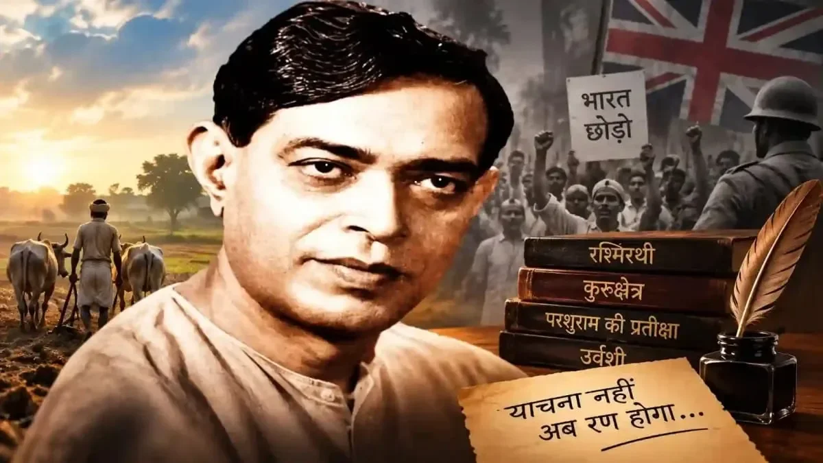 याचना नहीं अब रण होगा: बिहार की माटी से उठकर अंग्रेजी हुकूमत की चूलें हिला देने वाले दिनकर की गाथा