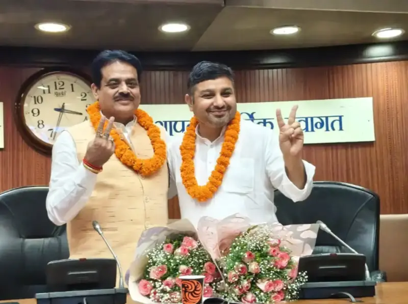 शिक्षा समिति चुनाव: योगेश वर्मा बने अध्यक्ष और अमित खड़खड़ी उपाध्यक्ष