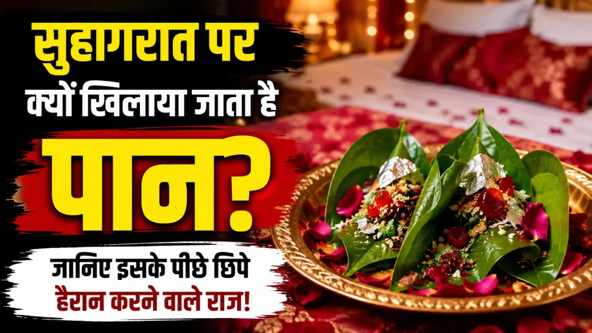 सुहागरात पर क्यों खिलाया जाता है पान? जानिए इसके पीछे छिपे हैरान करने वाले राज