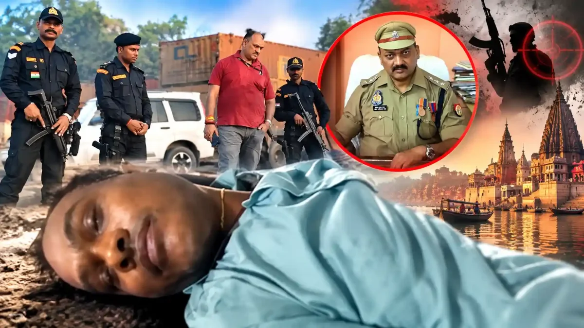 वाराणसी में यूपी ATS का बड़ा एनकाउंटर, 30 लाख का इनामी नक्सली ढेर