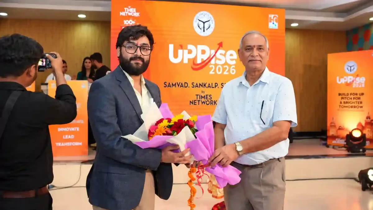 UP Rise 2026: इन्वर्टिस में गूंजा आत्मनिर्भर भारत का नारा, ब्रह्माबाइट इनोवेशंस ने मारी बाजी