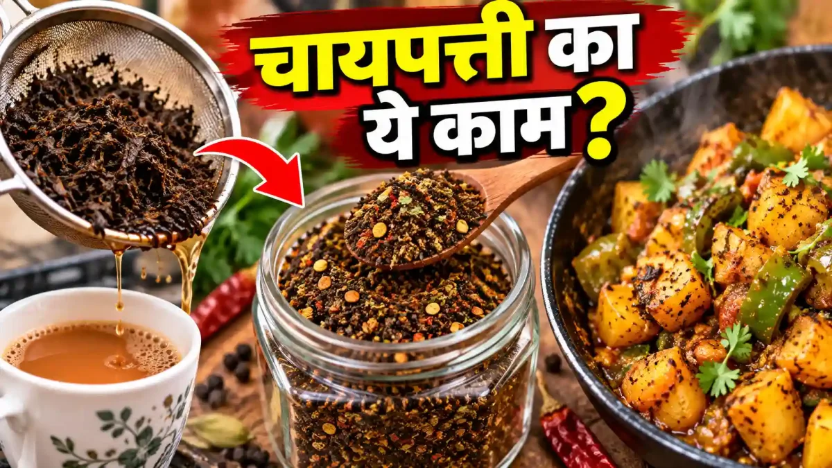 बची हुई चायपत्ती से बनाएं जादुई मसाला, सब्जी का स्वाद ऐसा कि सभी पूछेंगे रेसिपी